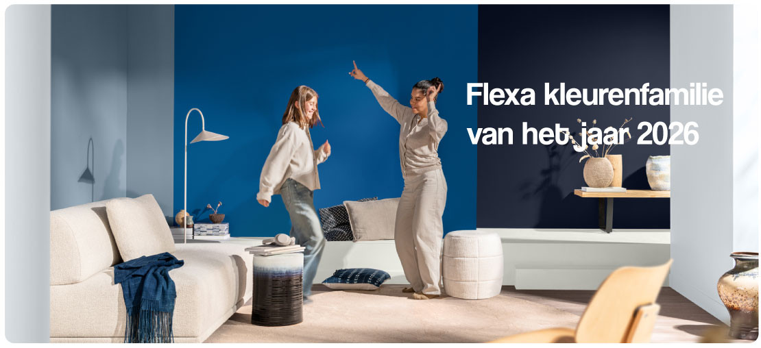 Flexa kleurenfamilie van het jaar