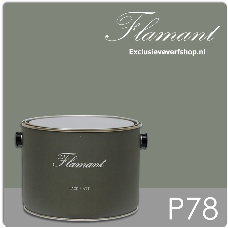 flamant-lack-matt-25-liter-p78-vert-de-gris