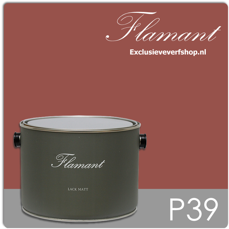 flamant-lack-matt-25-liter-p39-balmoral-red