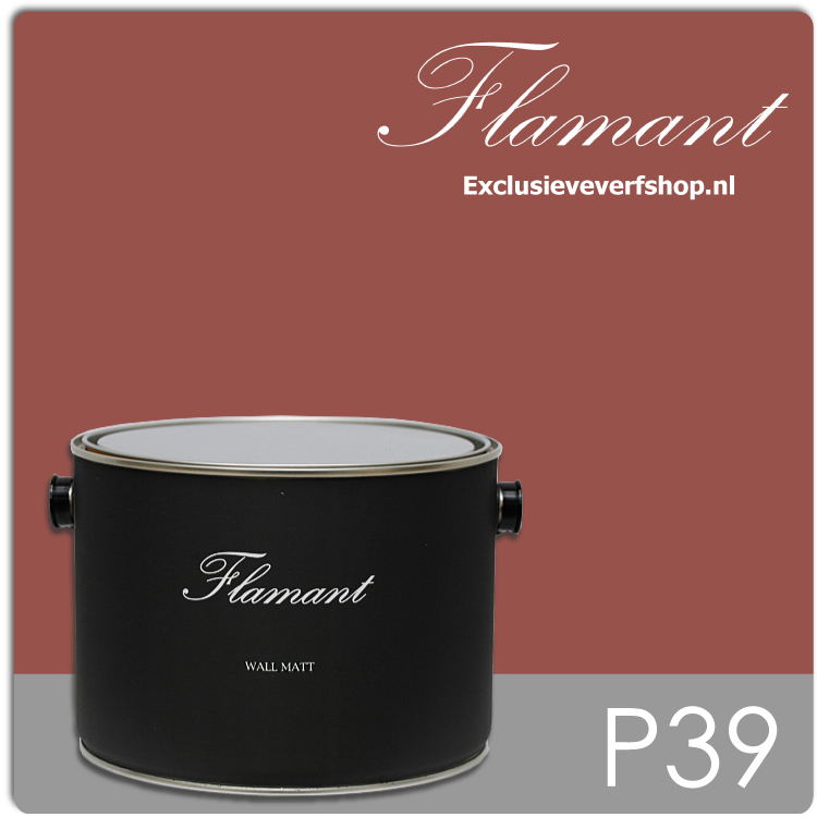 flamant-wall-matt-25-liter-p39-balmoral-red