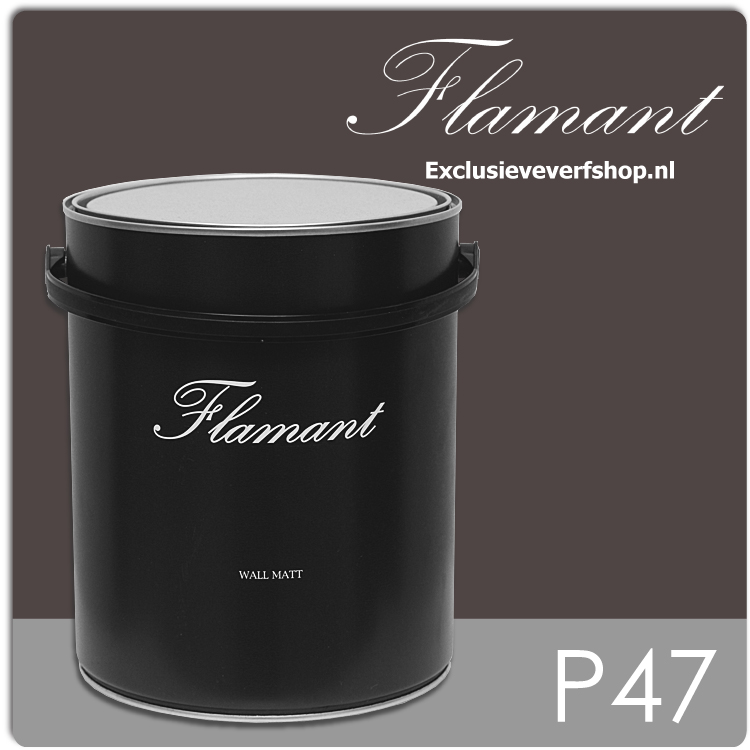 flamant-wall-matt-5-liter-p47-chocolat