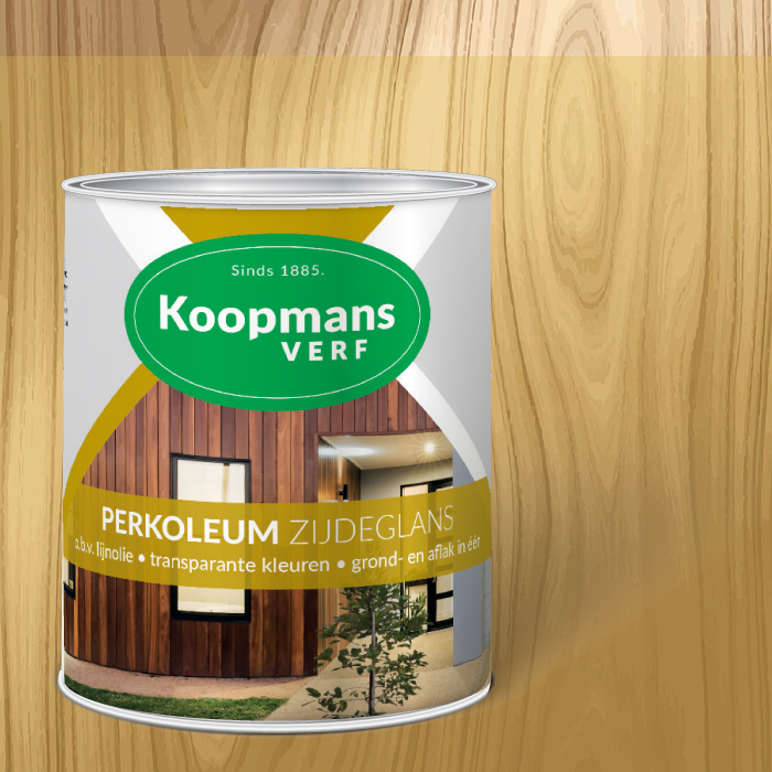 Kennis maken vaak bestellen Koopmans Perkoleum Zijdeglans 750ml transparant kleur 232 Licht eiken |  www.colorstore.nl