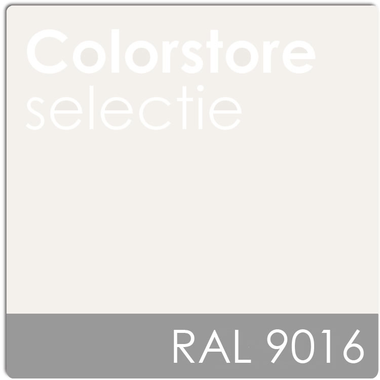 Kracht Vlieger nietig Colorstore Huismerk Selectie Muurverf 2,5L RAL 9016 | www.colorstore.nl