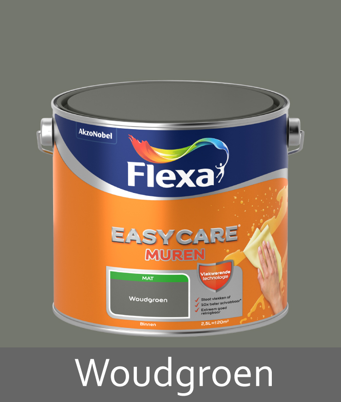 Flexa-easycare-muren-woudgroen