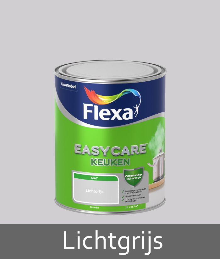 Flexa-easycare-keuken-lichtgrijs